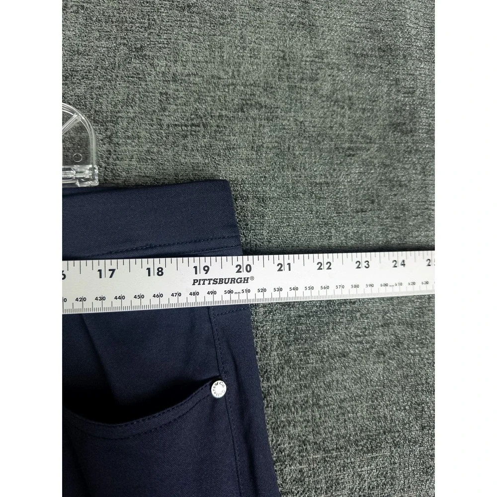 NWT Collars & Co CEO Tech Pull-On Pants Mens 40x32 Navy Blue Stretch Performance